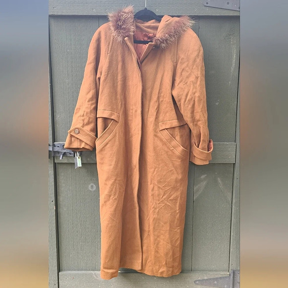 Vintage Wool Maxi Coat - Picture 1 of 10